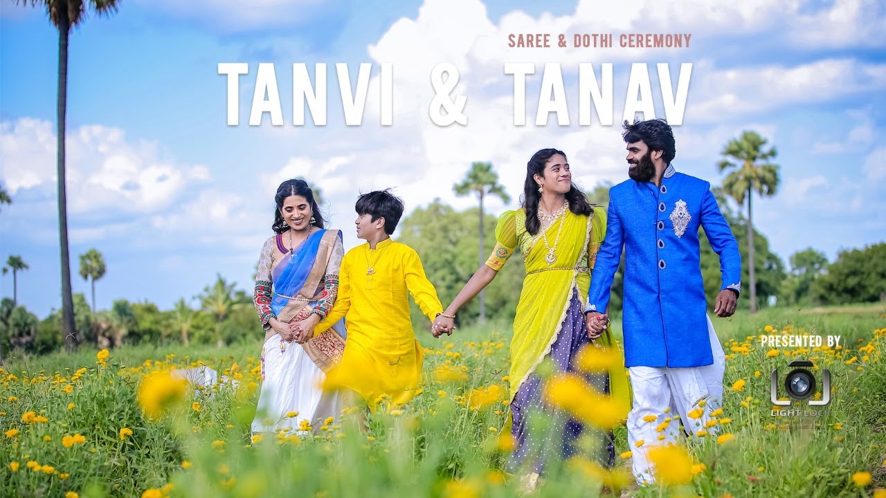 Kids Saree & Dhoti Pre shoot @ Ammapalli Temple & Romeo Juliet Studio