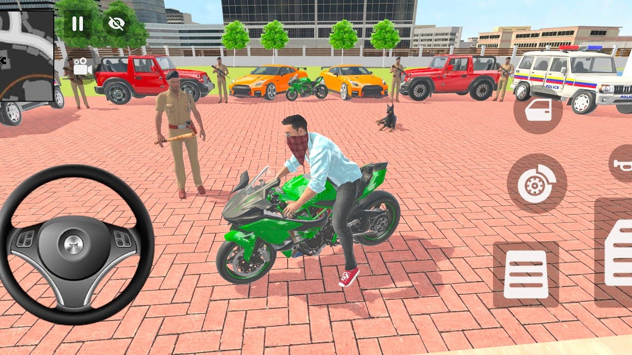 🎮 Franklin order purchase 2️⃣ 🟣 🔵 🟢 Mahindra Thar 2️⃣🔴🟣🔵 super car || Indian simulator game 