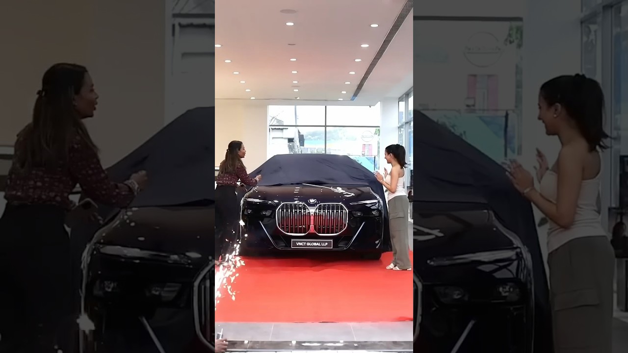 CUTE GIRL DREAM CAR DELIVERY OF BMW ✅ 