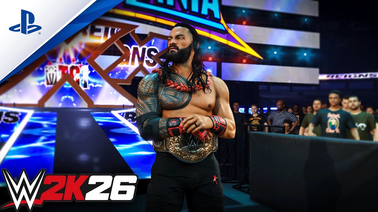 😱ROMAN REIGNS FIRST LOOK WWE2K26 | WWE2K26 ROMAN REIGNS ENTRANCE