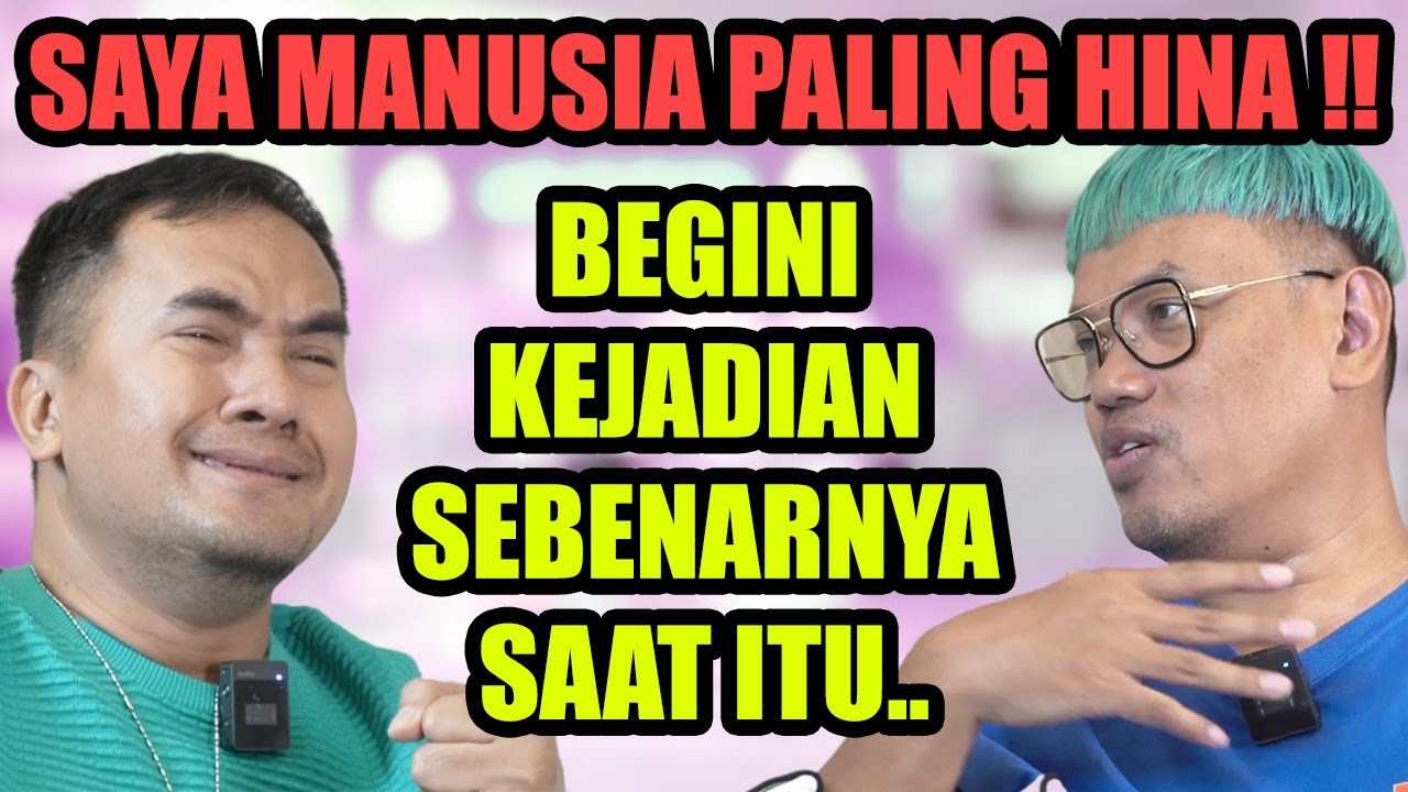SAIPUL JAMIL : BUAT APA GUE HIDUP , GUE GAK BERGUNA, SAYA MANUSIA PALING HINA ‼️