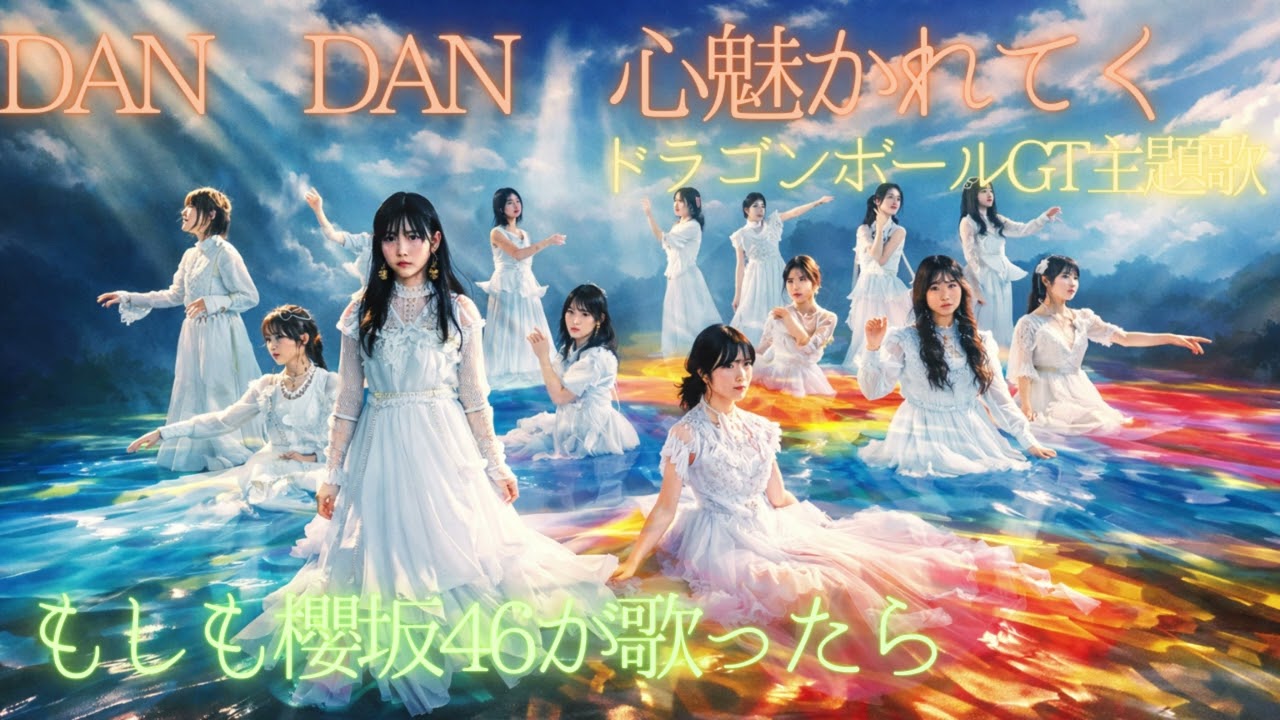 【もしも櫻坂46が『DAN DAN 心魅かれてく』を歌ったら…】エモいドラマチックなアイドルロック【AI カバー】