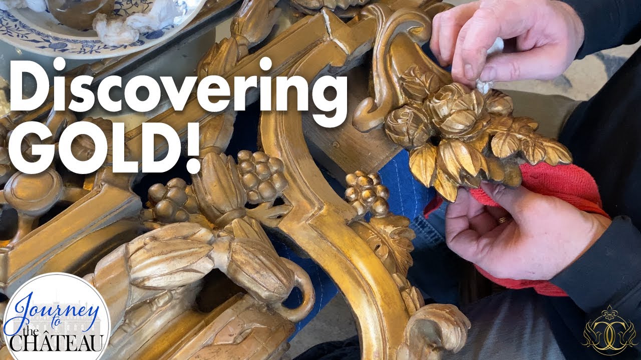Discovering and Uncovering the GOLD! Antique Mirror Restoration