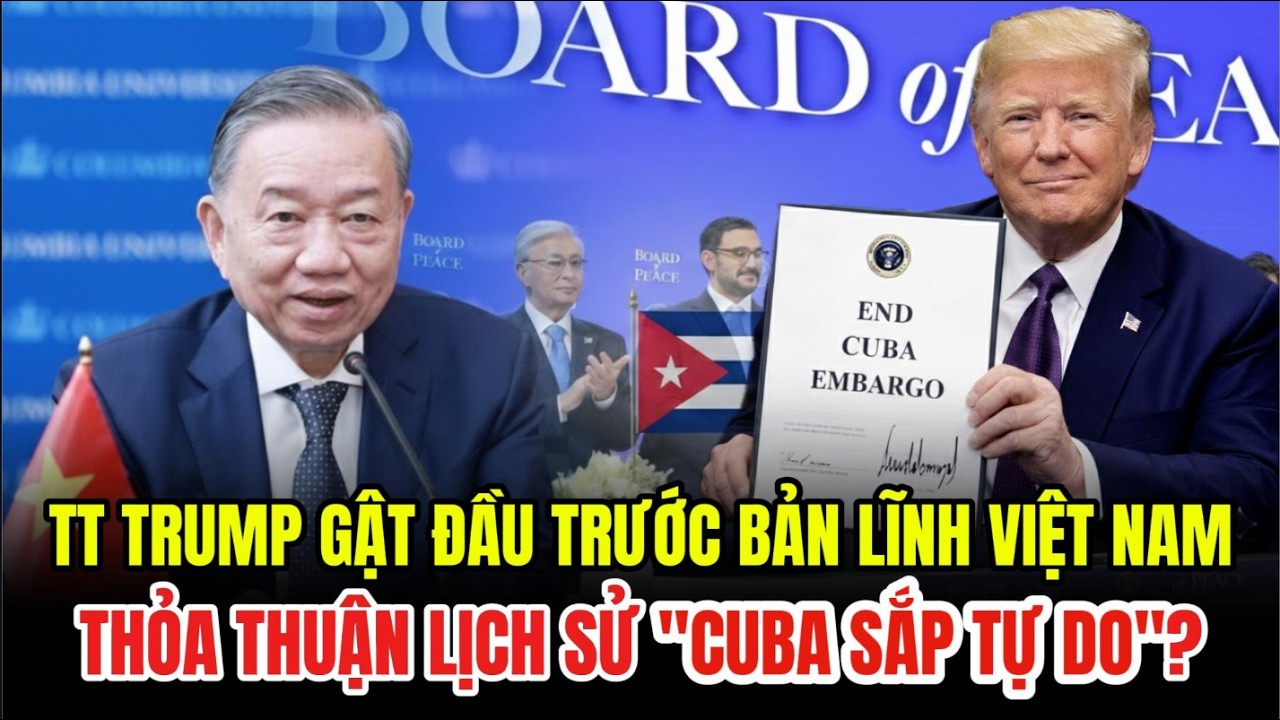 KHOẢNH KHẮC LỊCH SỬ: TỔNG BÍ THƯ TÔ LÂM THUYẾT PHỤC TRUMP 
