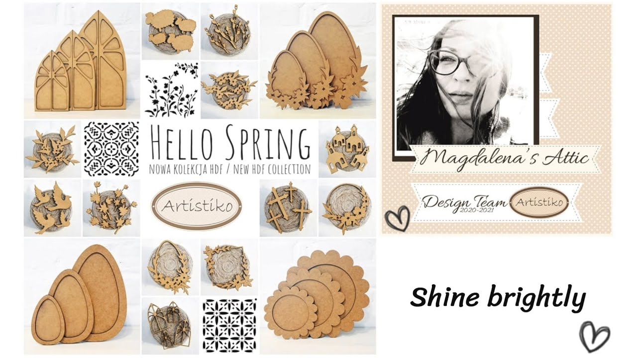 Shine brightly - mixed media tutorial