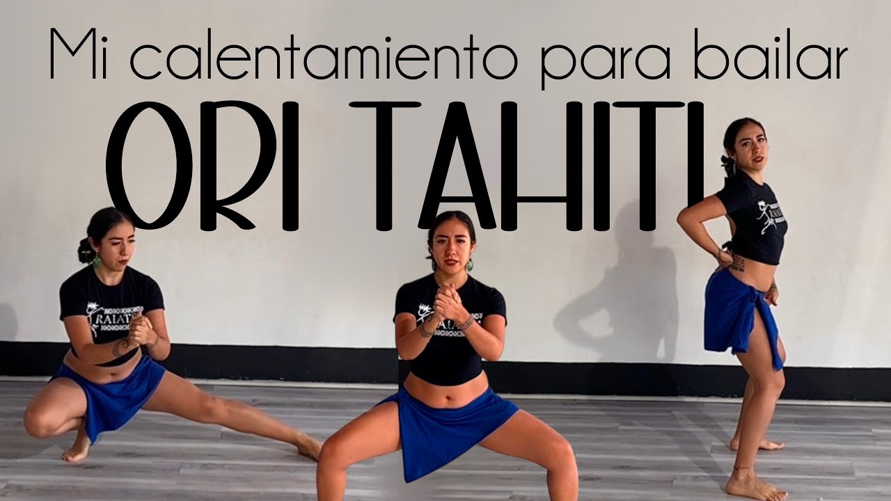 Calentamiento de Ori Tahiti - RAIATEA Ballet