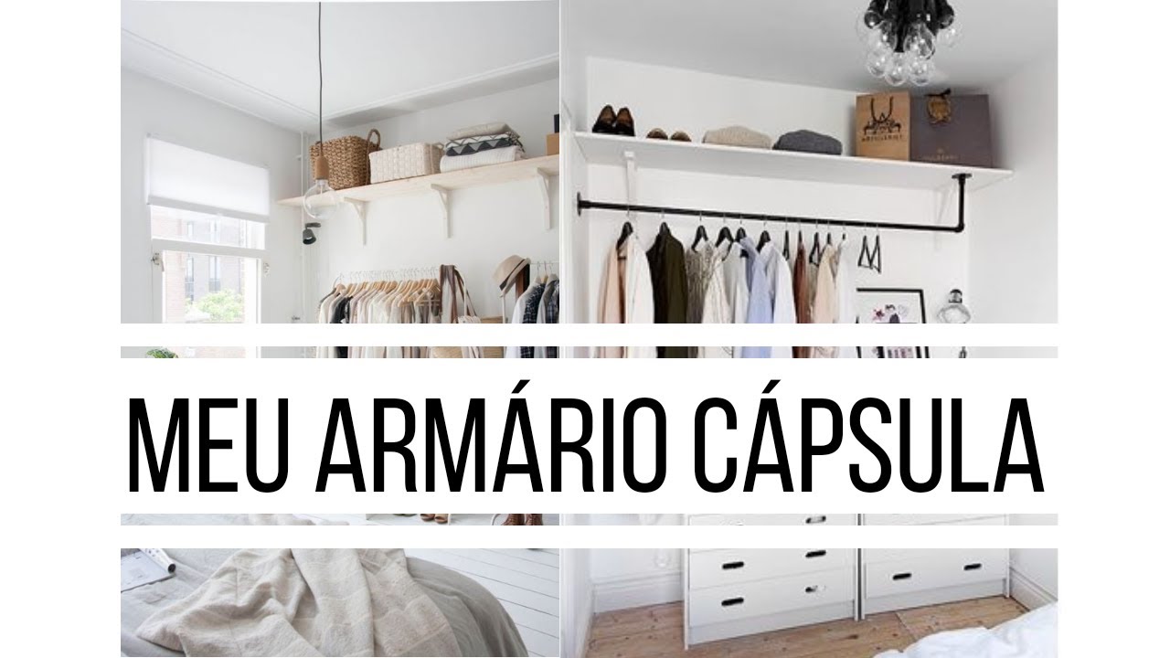 Meu guarda roupa de 60 peças! | Armário Cápsula