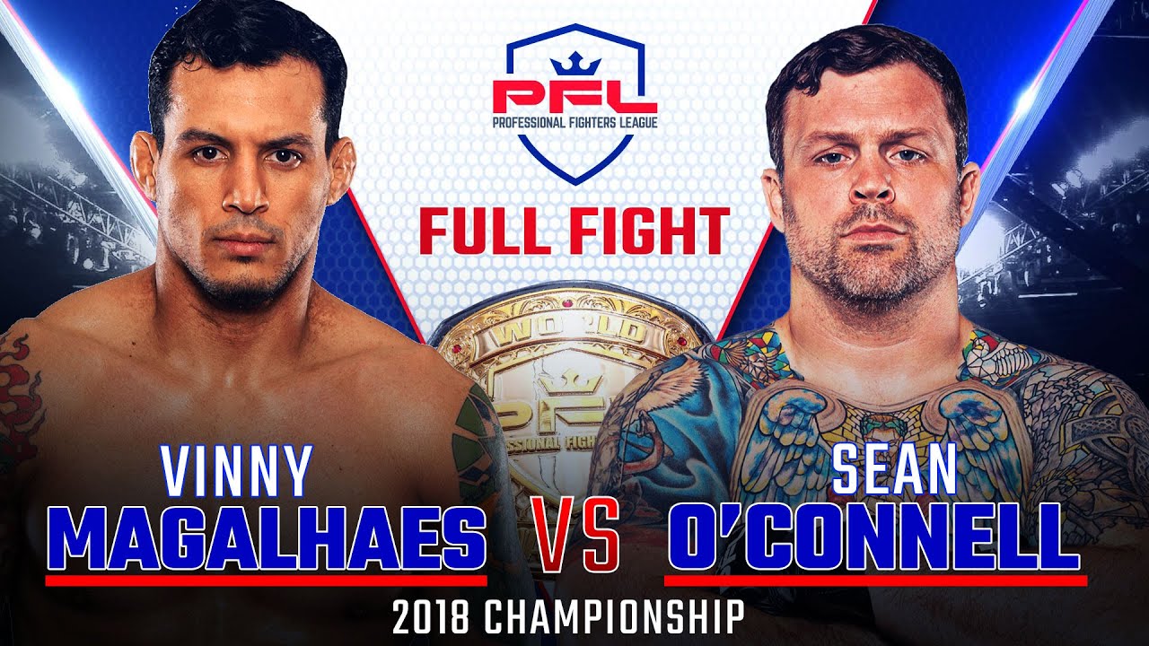 Full Fight | Sean O'Connell vs Vinny Magalhães (Light Heavyweight Title) | 2018 PFL Championship