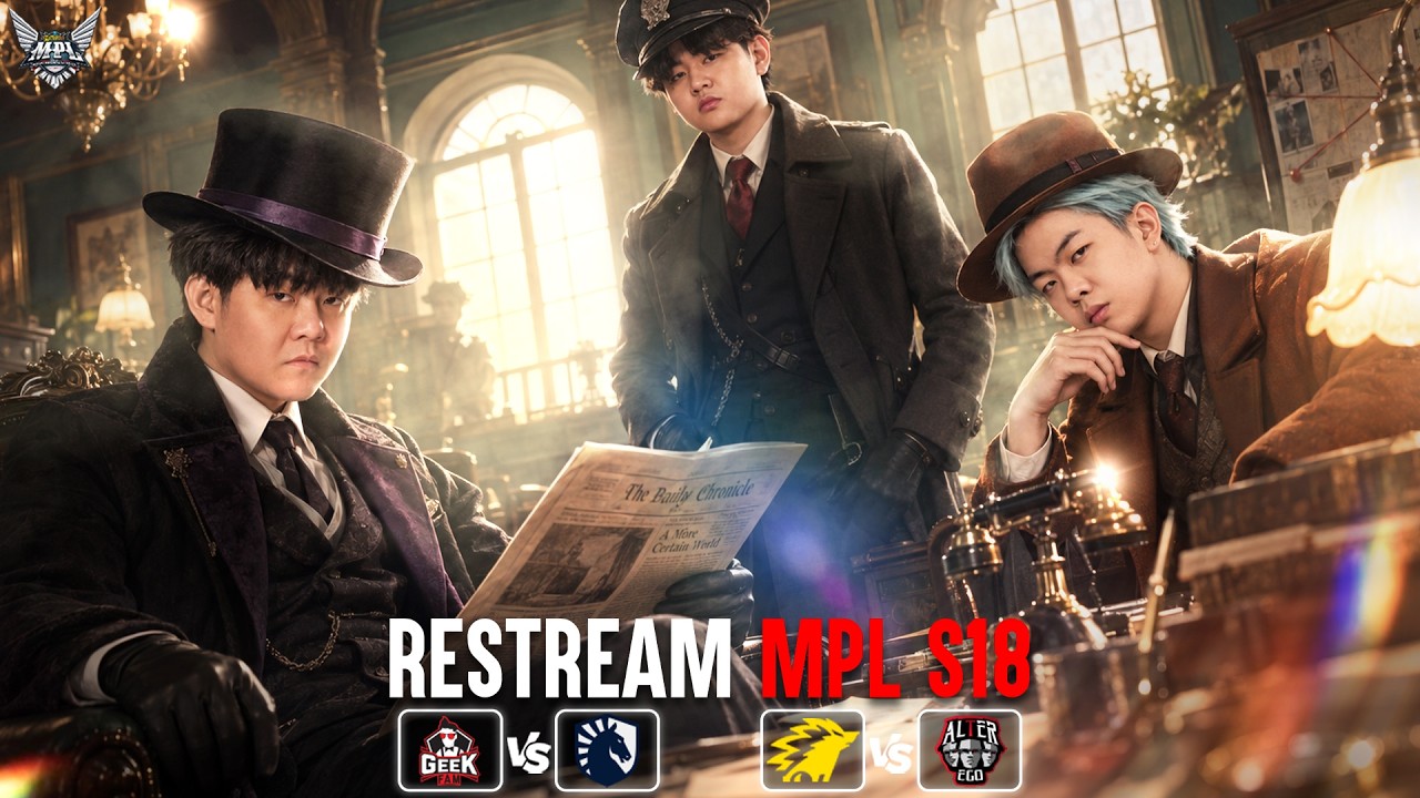 GEEK VS TLID, ONIC VS AE, FLCN VS AURORA - RESTREAM MPL S18 WEEK 5 DAY 3