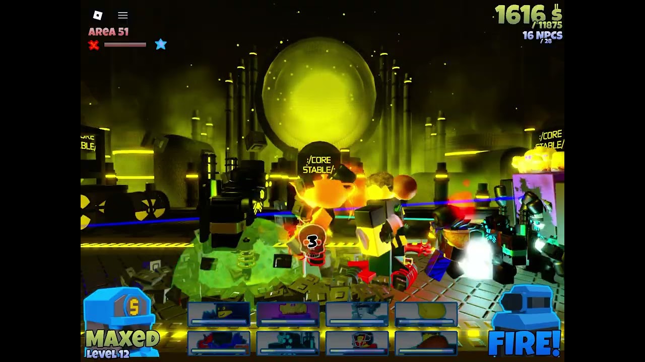 Defeating X-treme in the battle bricks
