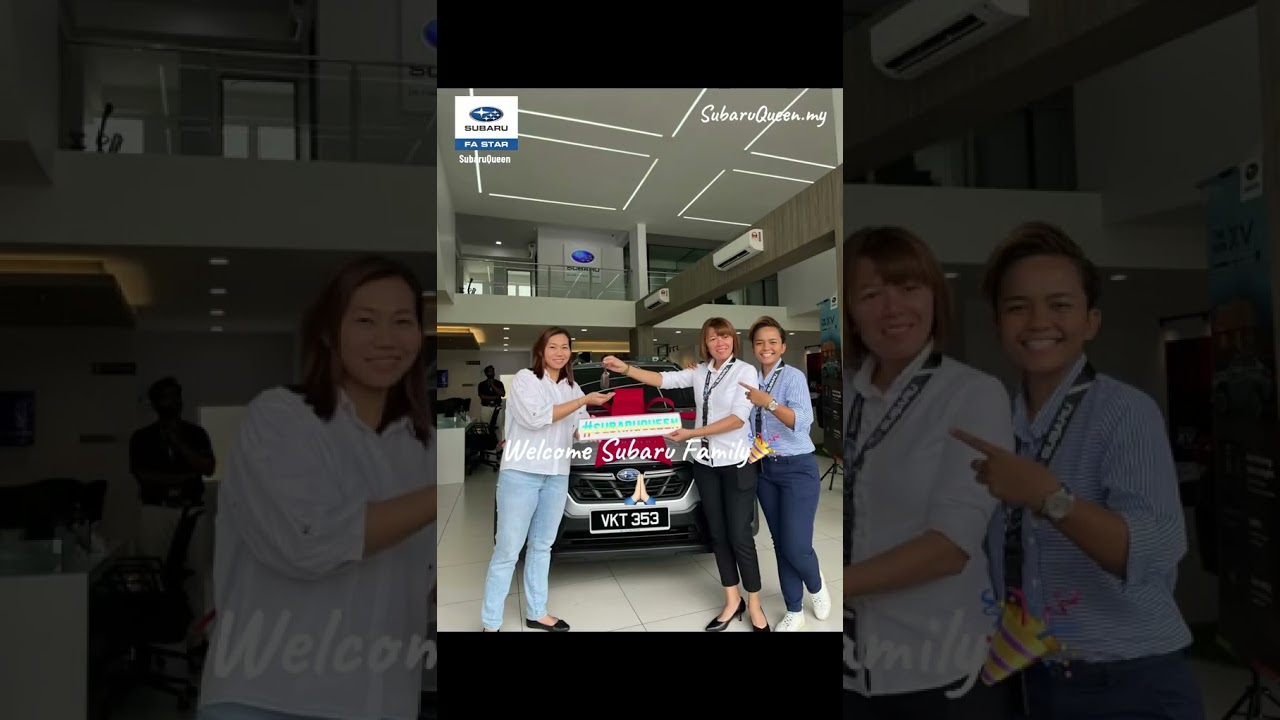 Subaru Rawang Anggun City, Nuryn deliver time di Showroom Rawang Selangor, Terima kasih puan lorna