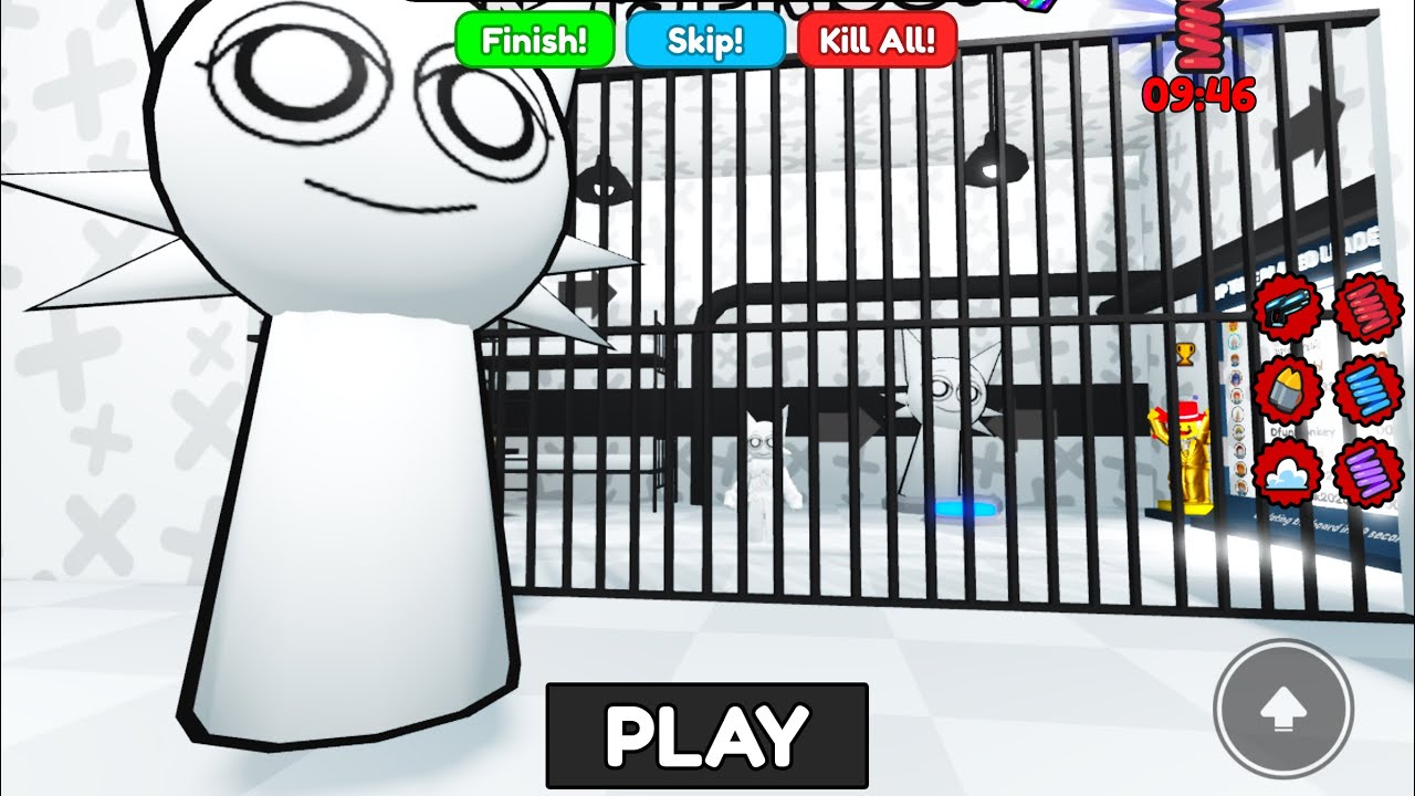 escape the Wenda Sprunki’s prison in WENDA SPLANKI’S PRISON RUN! (Obby)