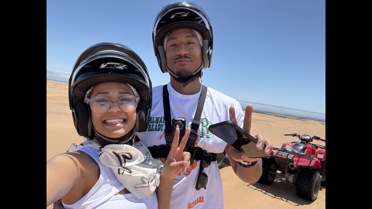 Chasing My Wife Through the Namibian Desert on ATVs 🏜️🔥