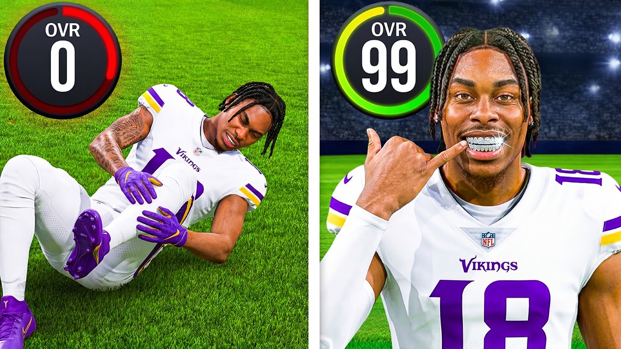 Every Justin Jefferson Touchdown, +1 Upgrade