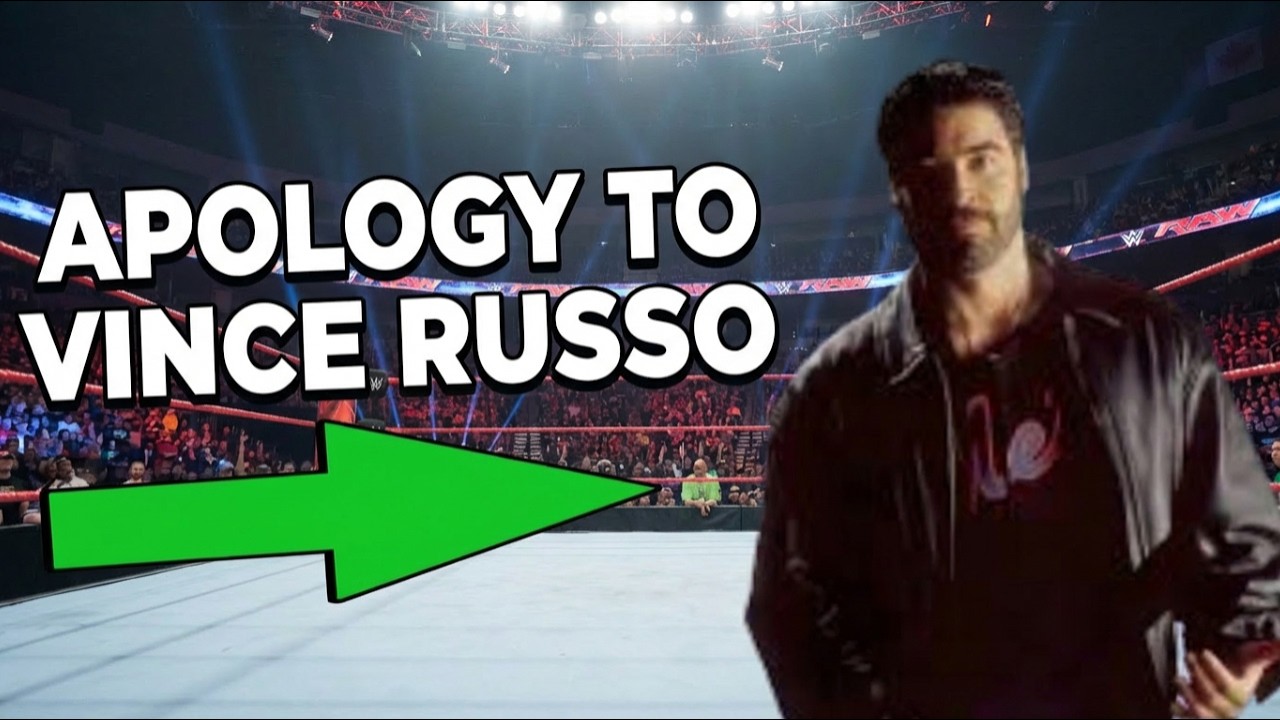 My Apology To Vince Russo For Some of The Things I've  Said Over The Years & JCW Is Doing Great