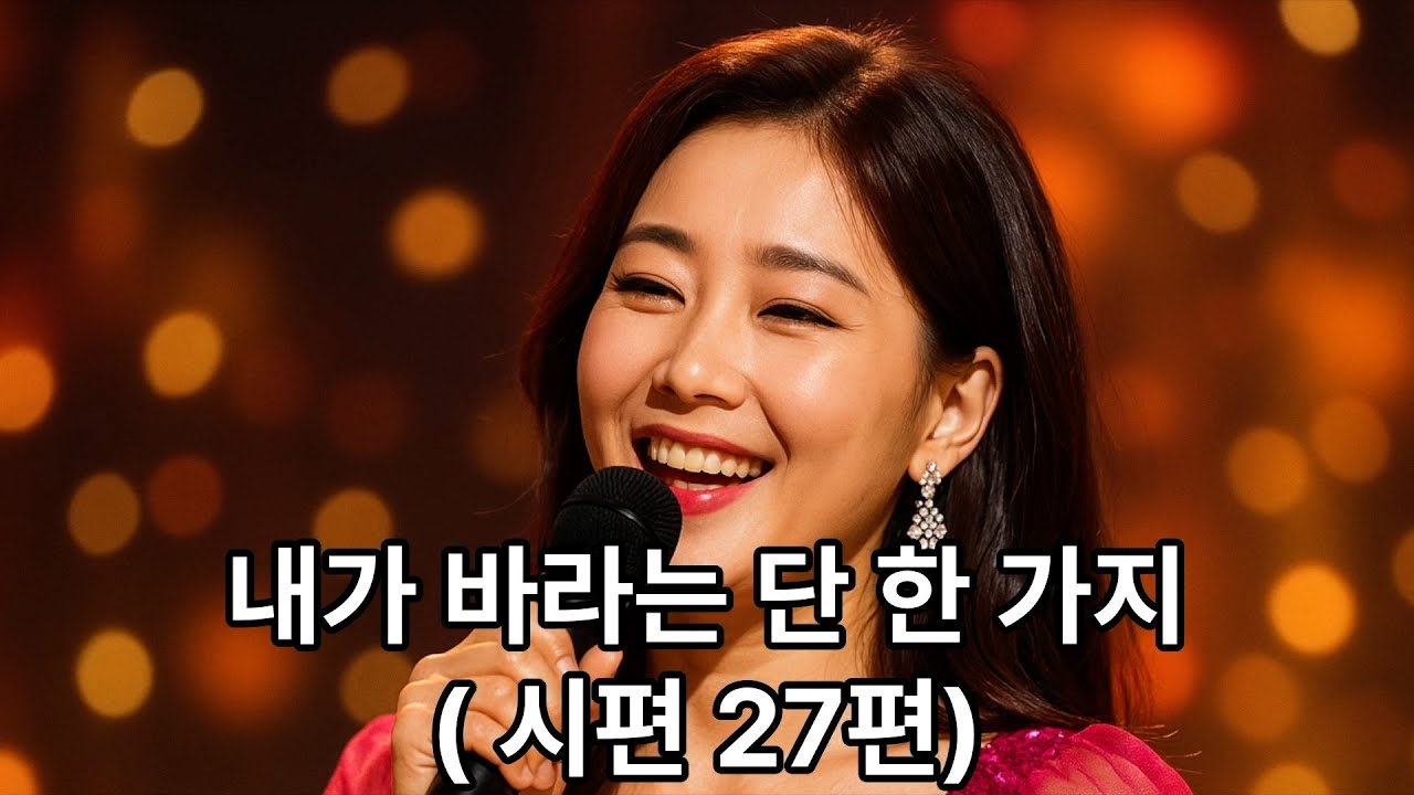내가 바라는 단 한 가지 (시편 27편) K-트롯