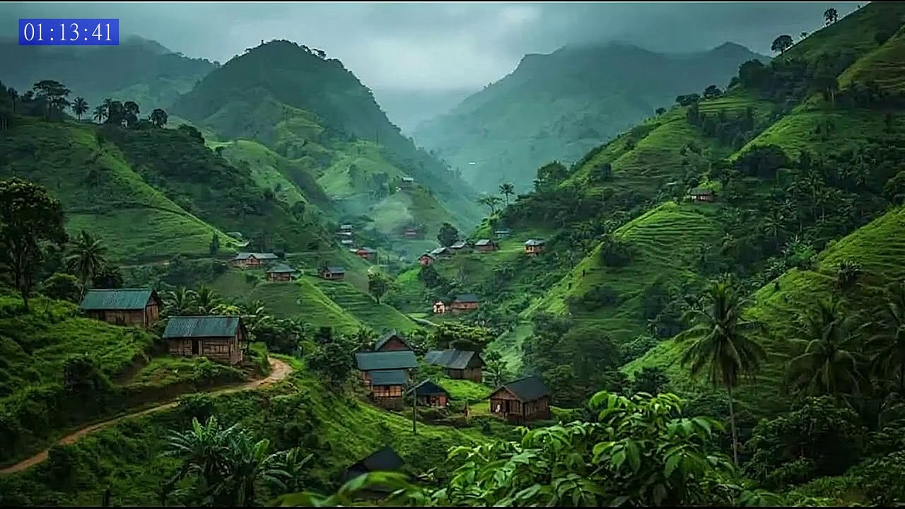 No Ads 4K HDR Gentle River Flow Sounds for Deep Sleep and Serenity