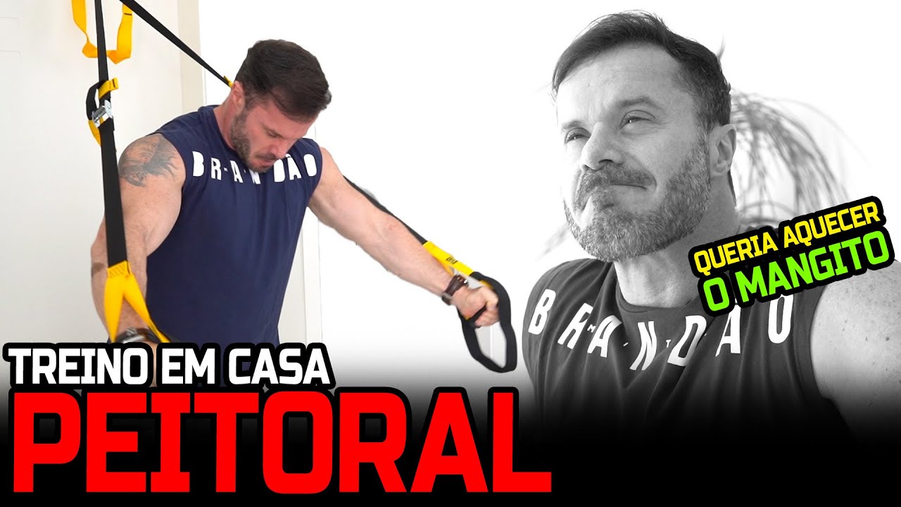 TREINANDO EM CASA - TREINO DE PEITORAL