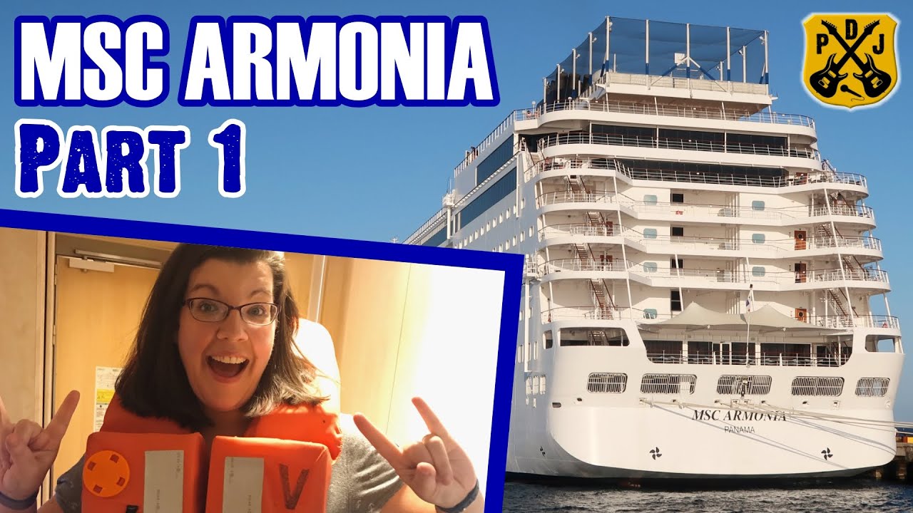 MSC Armonia Part 1: Embarkation, Lunch, Cabin Tour, Ship Exploration - ParoDeeJay Cruise Vlog 2020