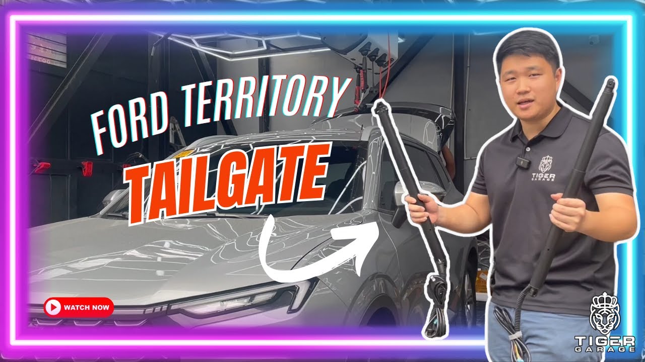 Ford Territory Power Tailgate install by TIGER GARAGE