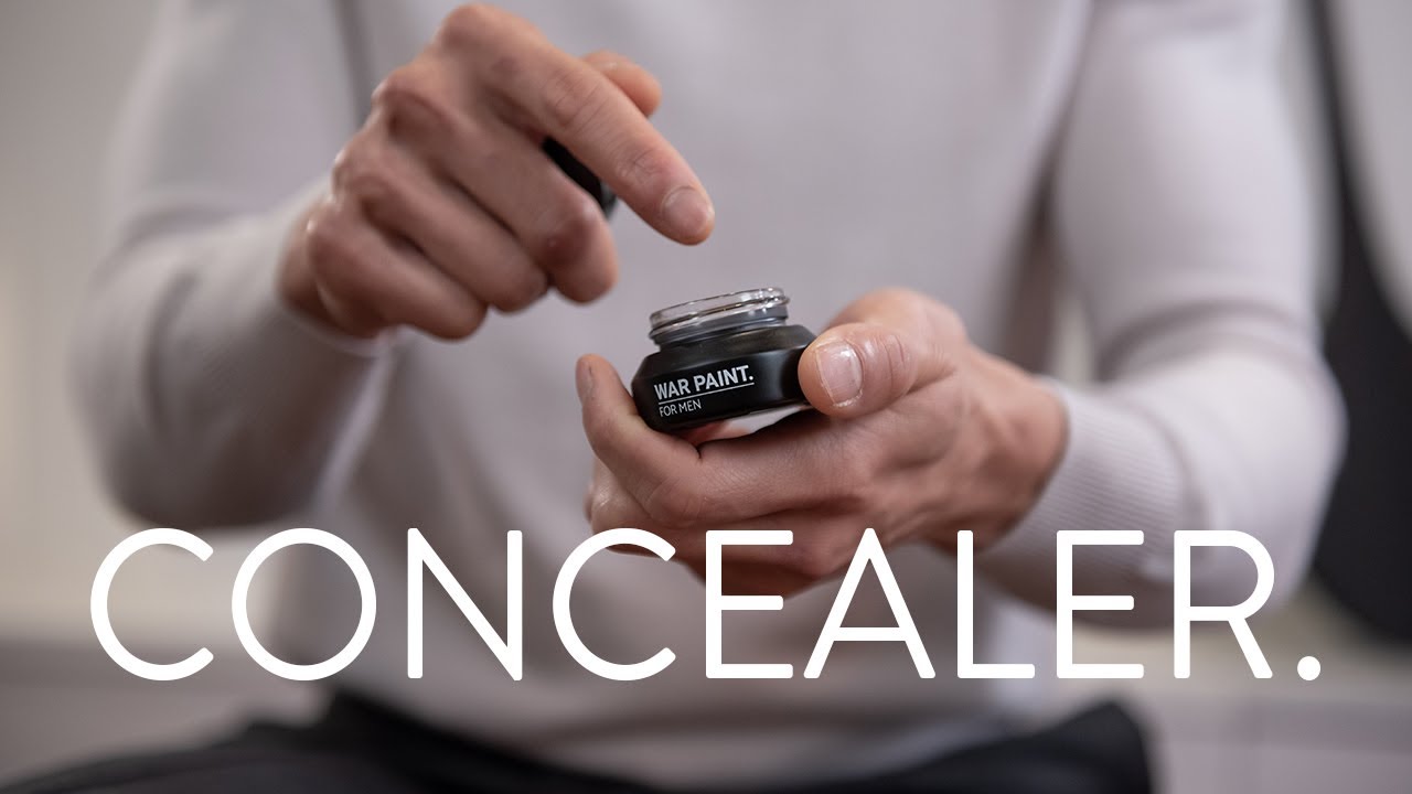 MEN'S CONCEALER - A SIMPLE APPLICATION GUIDE