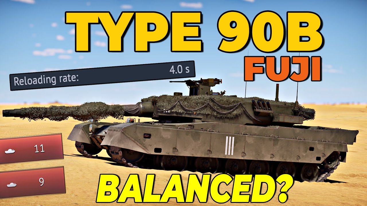 The Best PREMIUM TANK You Can Buy in War Thunder - TYPE 90B FUJI