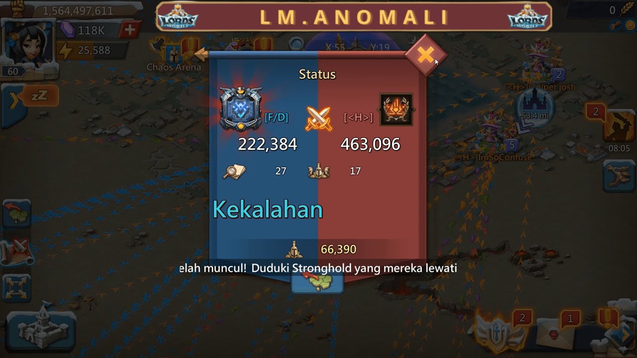 Mode Hard Dragon Arena