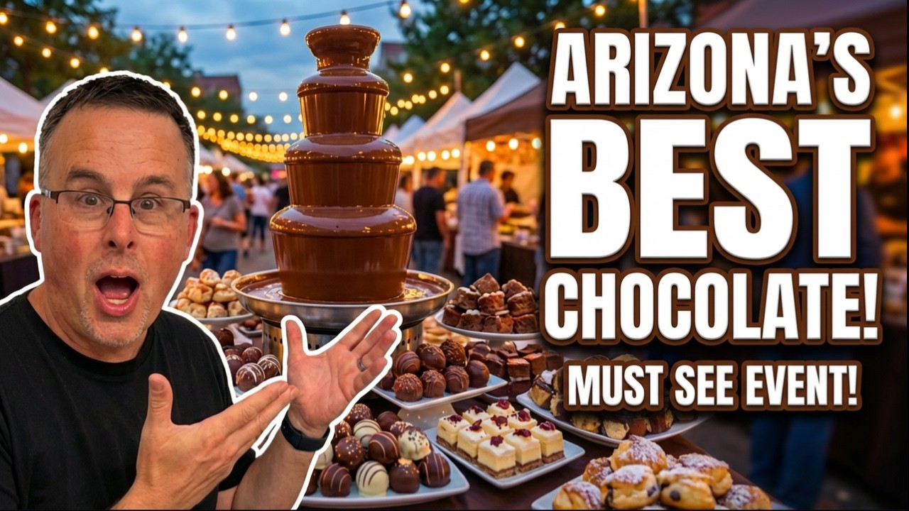 🍫CHECK OUT the BEST Chocolate in Arizona! 😍✨| Chocolate Affaire in Glendale