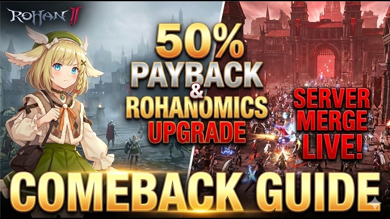ROHAN2 on CROSS | Stream 'Rohan2 Reforged: Server Merge & Rohanomics Upgrade (50% Payback Guide)