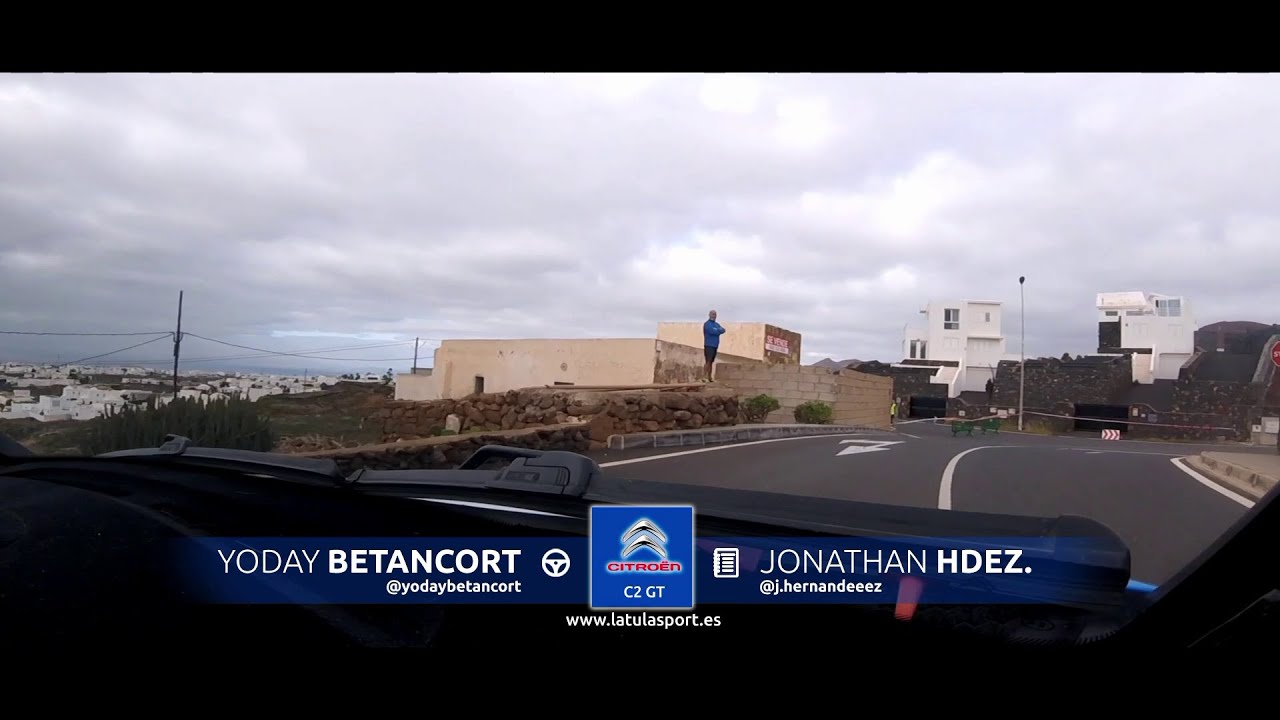 On Board | VI Rally Villa de Teguise - TC1 | Yoday Betancort - Jonathan Hernández | C2 GT | 2022