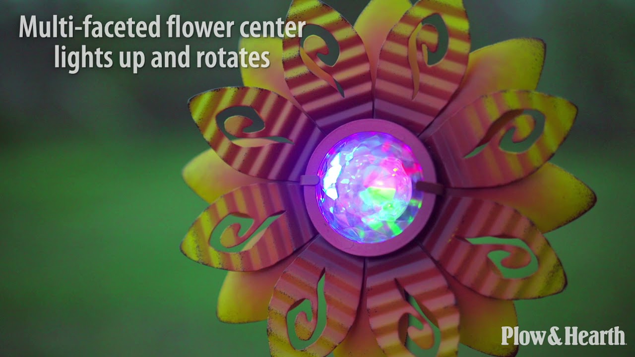 Solar Sunflower Stake
