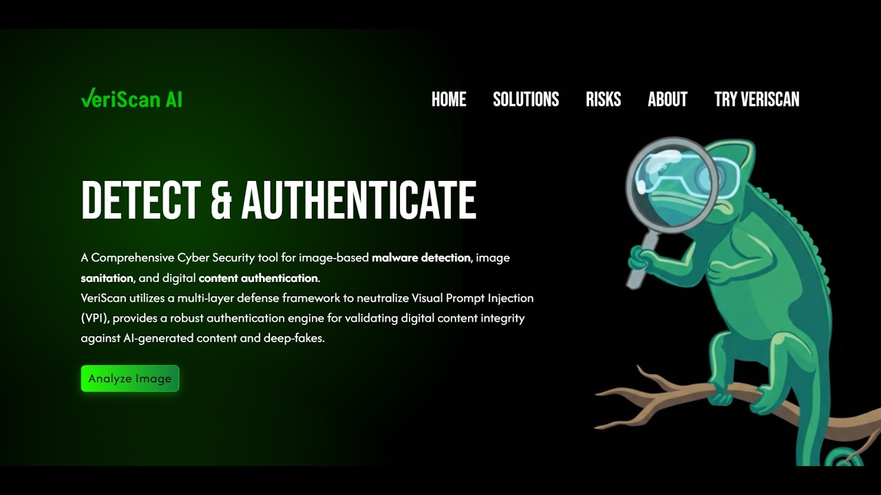 VeriScan -  Image-Based Threat Detection, Sanitation, and Content Authentication
