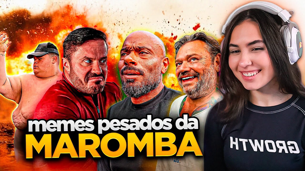 OS MEMES MAIS PESADOS da MAROMBA l react BODYBUILDING 100 TRETA
