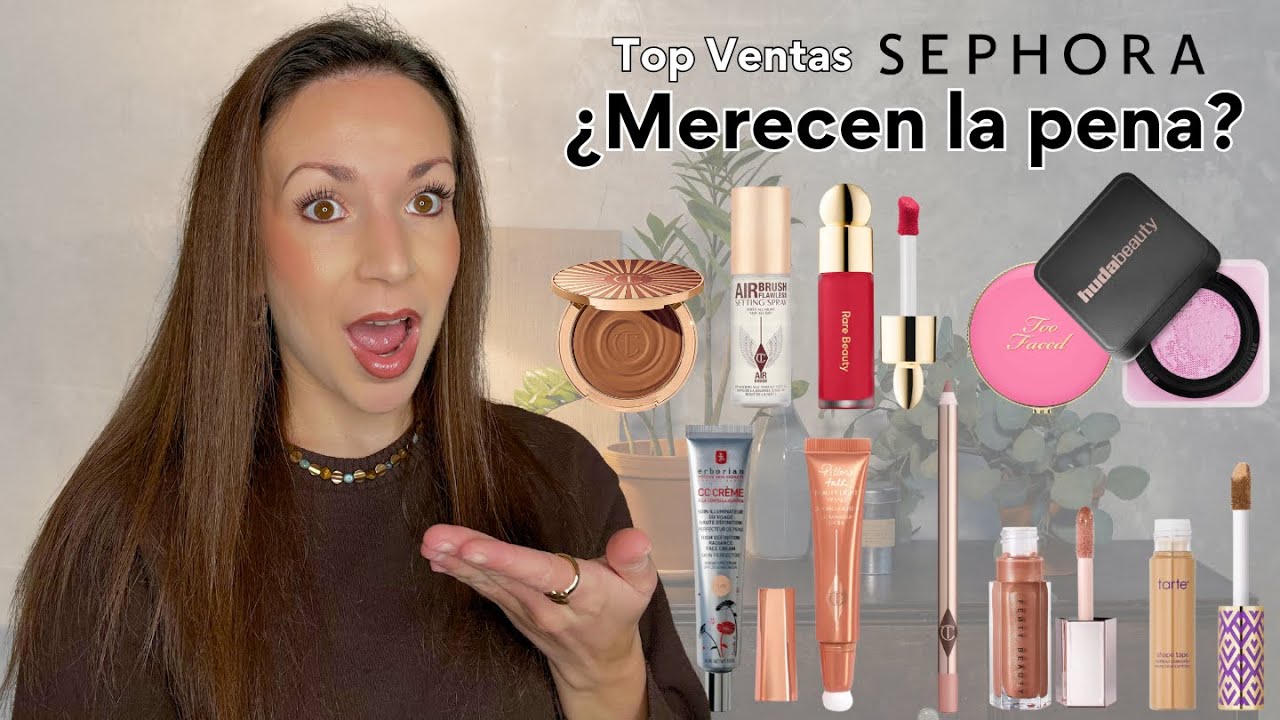 Los 10 productos de maquillaje de SEPHORA MÁS COMPRADOS por todos