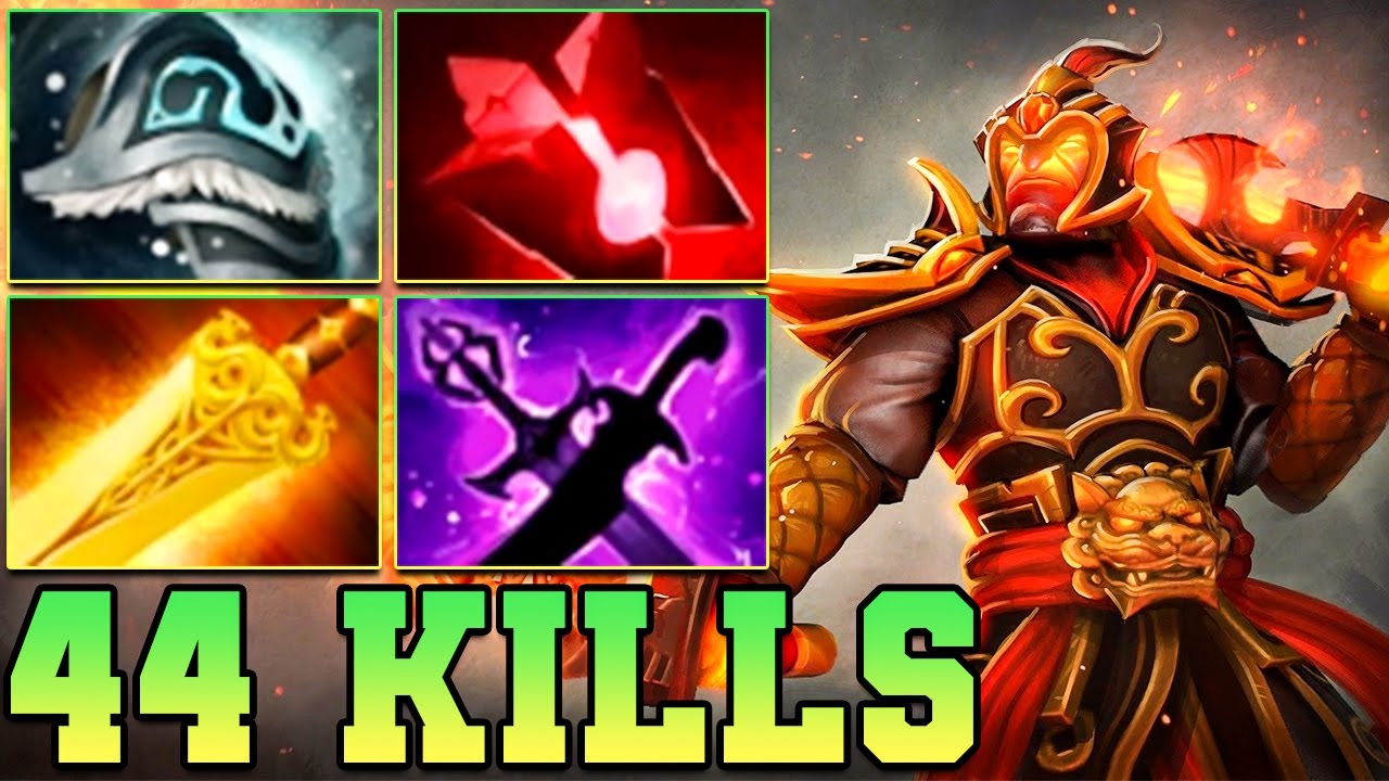 44 Kills Monster Ember Spirit Solo Carry ! Ember Spirit Dota 2 Carry Mid Gameplay Guide Build 7.39