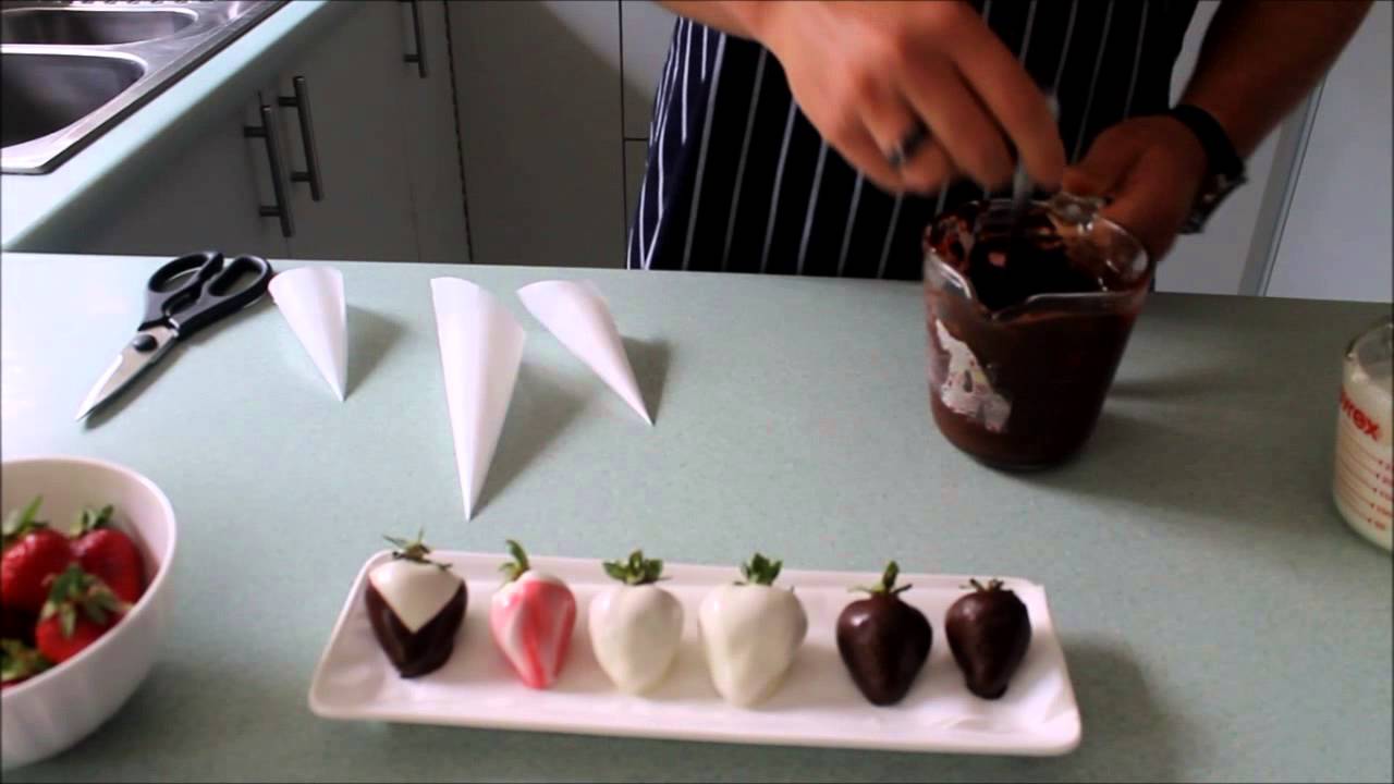 'How To' : Choc Dipped Strawberries