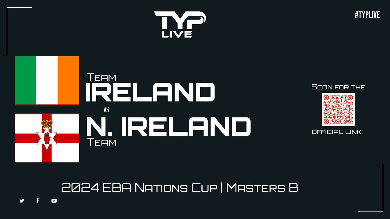 Ireland v N. Ireland | Masters B | 2024 EBA Nations Cup | Bridlington Spa Pool