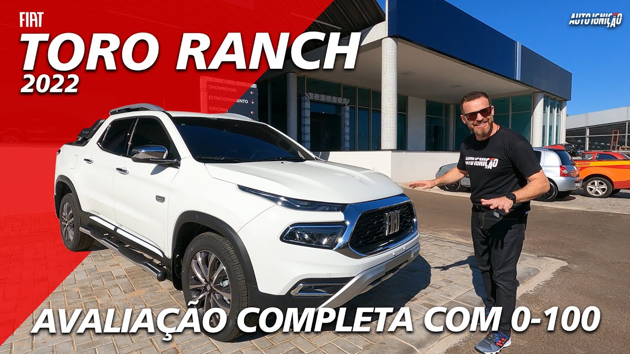 FIAT TORO RANCH 4X4 DIESEL 2022 - Avaliação Completa na Cidade, Rodovia e Rural