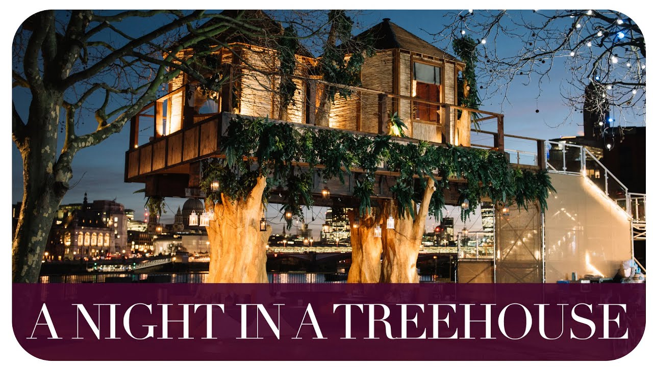 A NIGHT IN A LONDON TREEHOUSE | THE MICHALAKS | AD