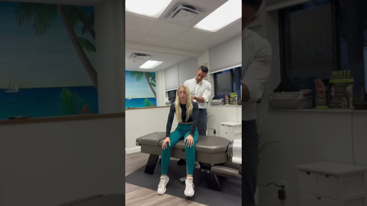 NECK CRACK PRANK ON MY CHIROPRACTOR! #shorts