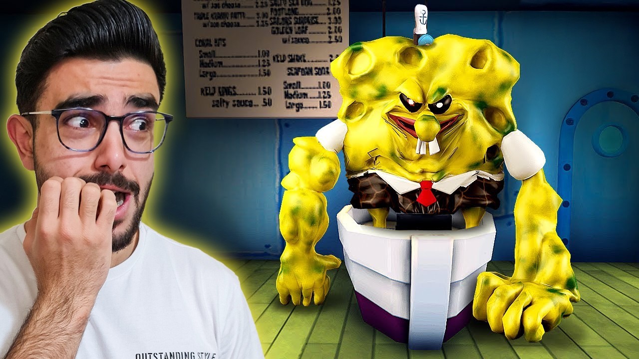 سبونج بوب اكل البشر 😱 spongebob the true ingredients