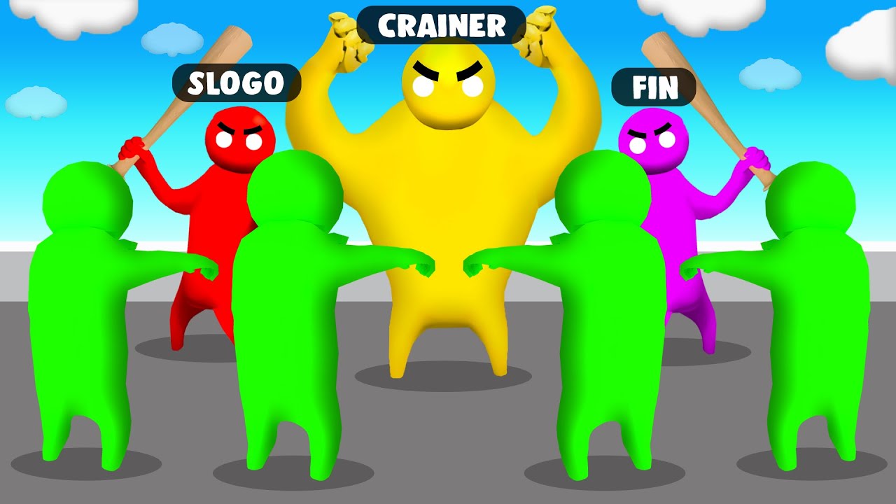 Surviving ZOMBIES In Gang Beasts!