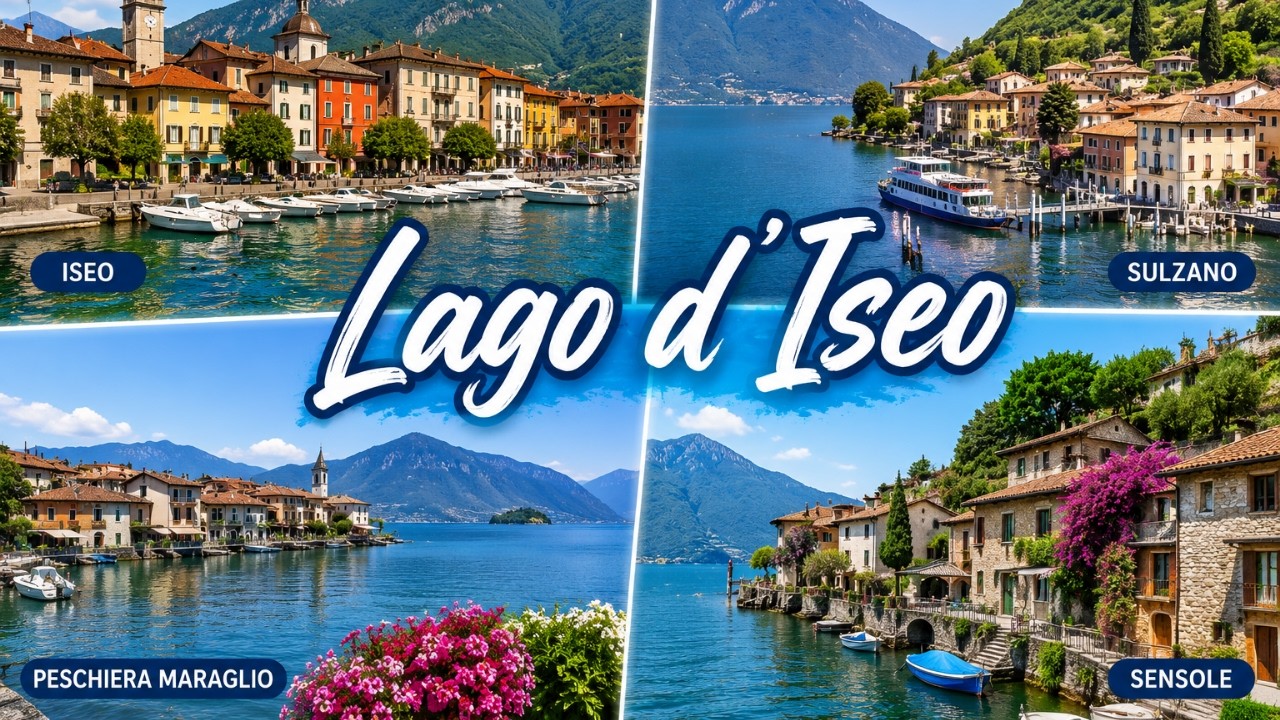 Lago d’Iseo in 4K | Natura, silenzio e panorami indimenticabili              #iseolake #italytravel