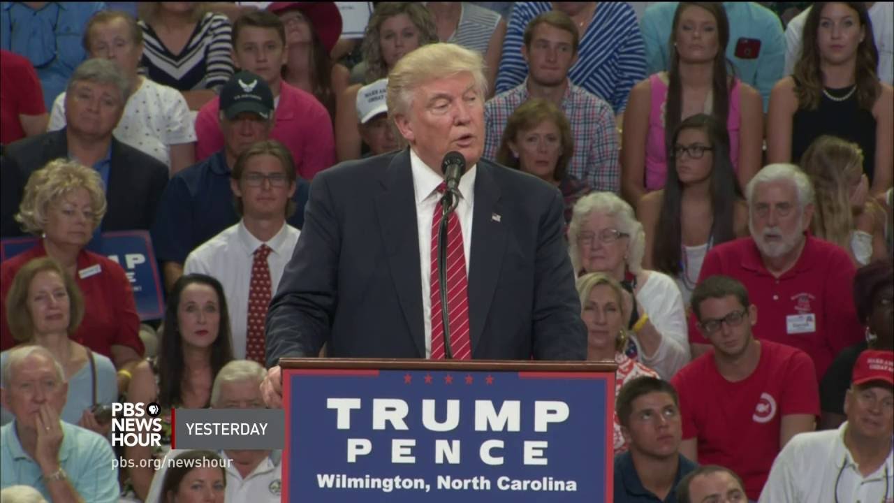 Trump on defensive after comment on Clinton and gun rights