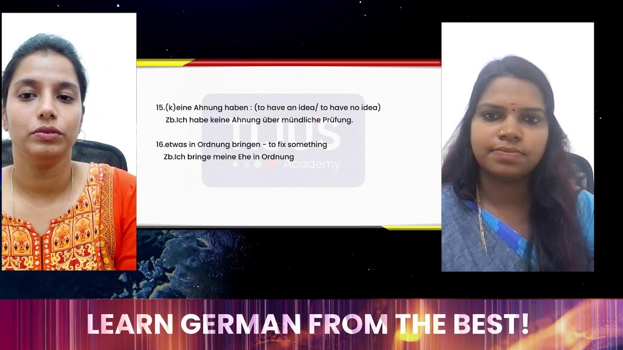 Сочетание существительного и глагола | Немецкий