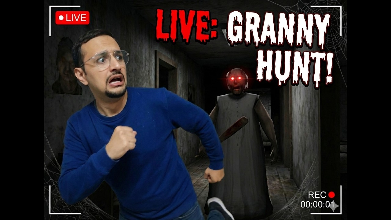 I FINALLY ESCAPED! 😱 Granny Main Door Escape (Full Walkthrough) #granny #livegaming #shorts