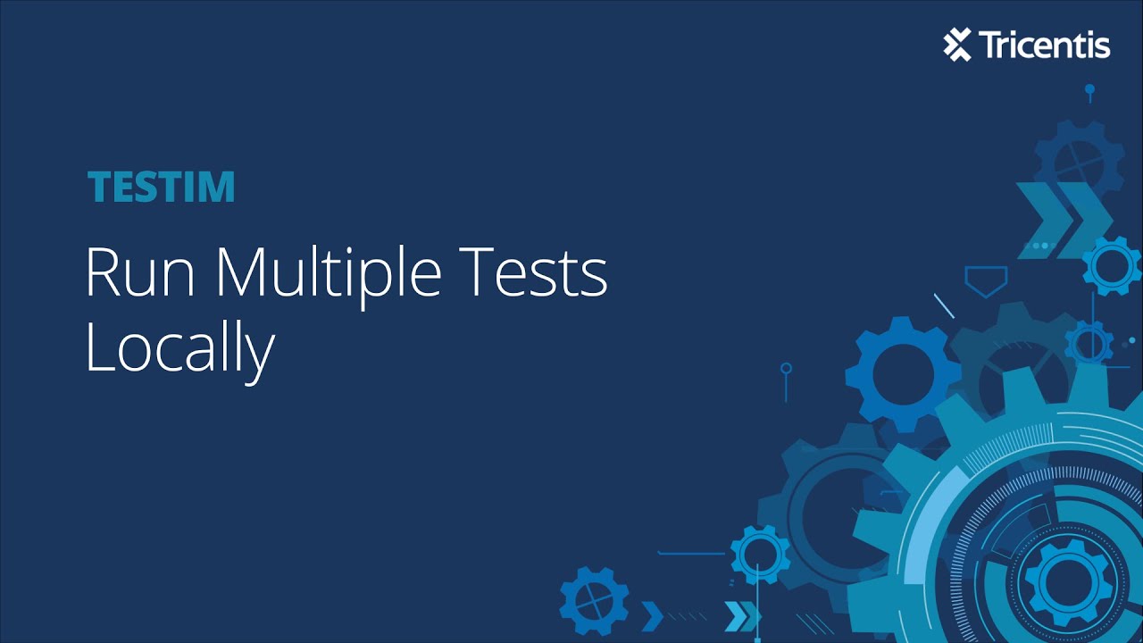 Testim: Run Multiple Tests Locally