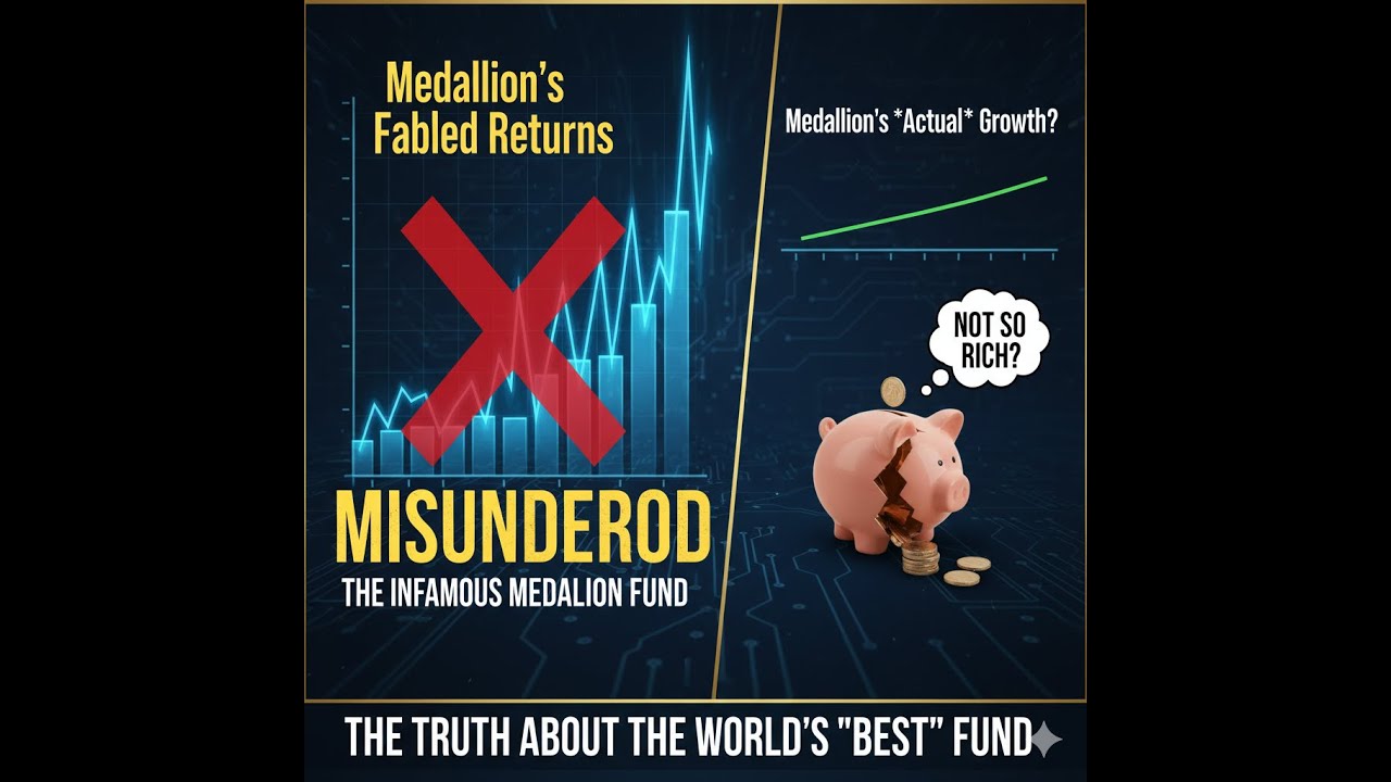 The Medallion fund, the secretive fund making 40%+ annually, and yet, it&rsquo;s not that great?