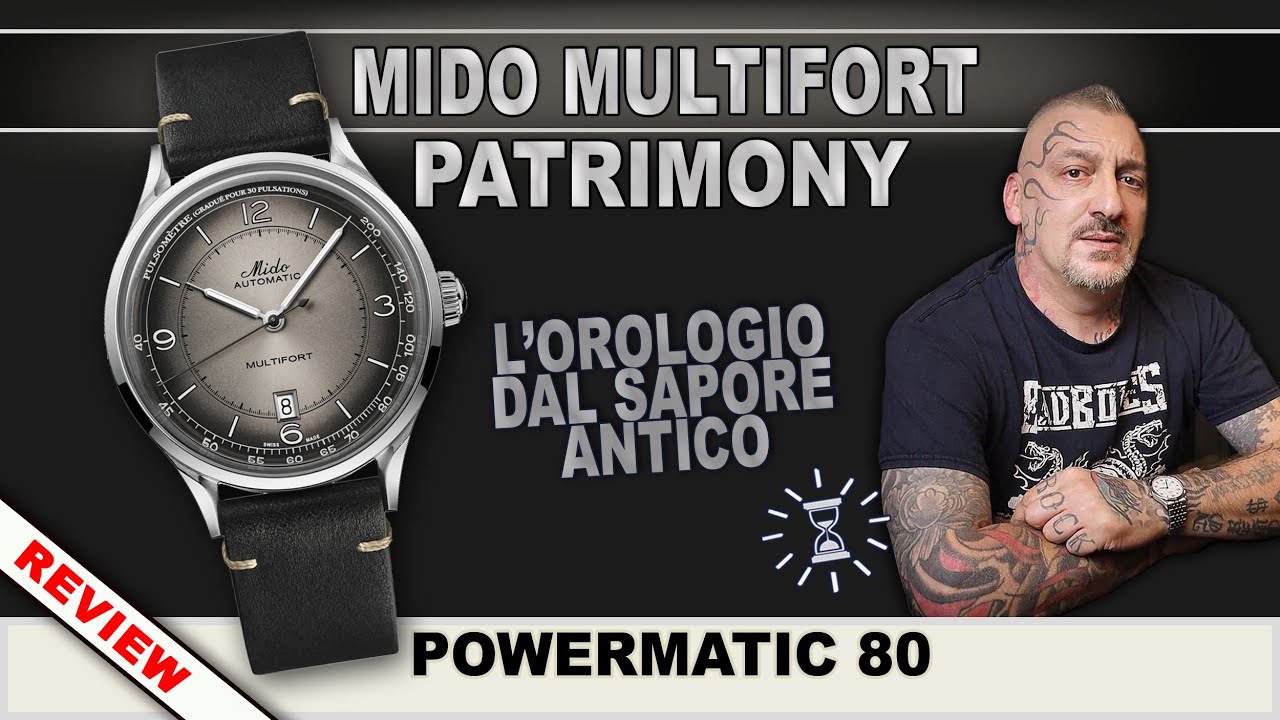 MIDO Multifort Patrimony, recensione completa ref. M040.407.16.060.00