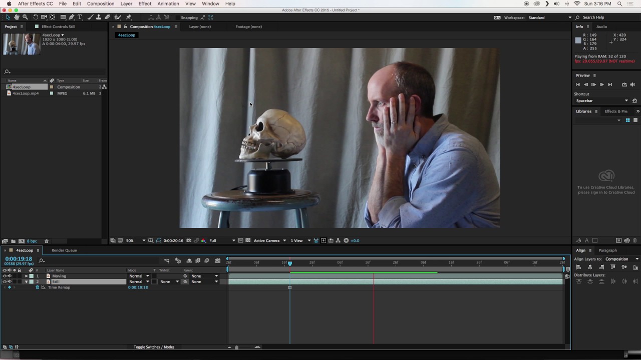 Quick Cinemagraph Tutorial in After Effects